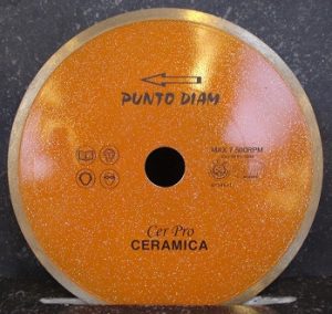 Disque diamanté Ø 300 mm type Ceramique segments jointifs